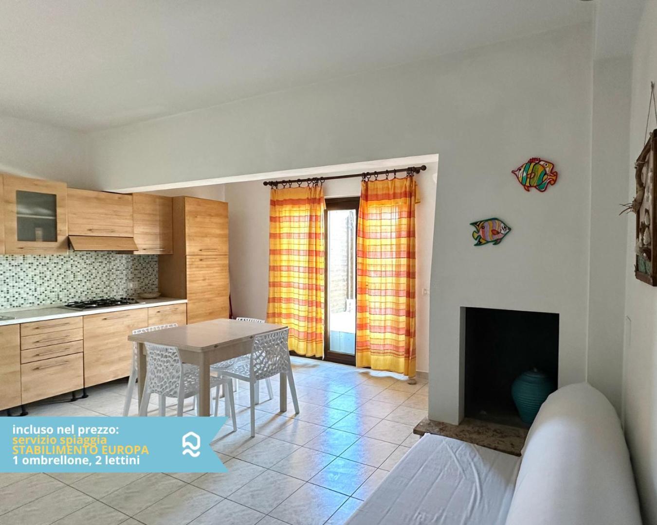 Rs316 - Marcelli, Bilocale In Residence Fronte Mare Pt מראה חיצוני תמונה