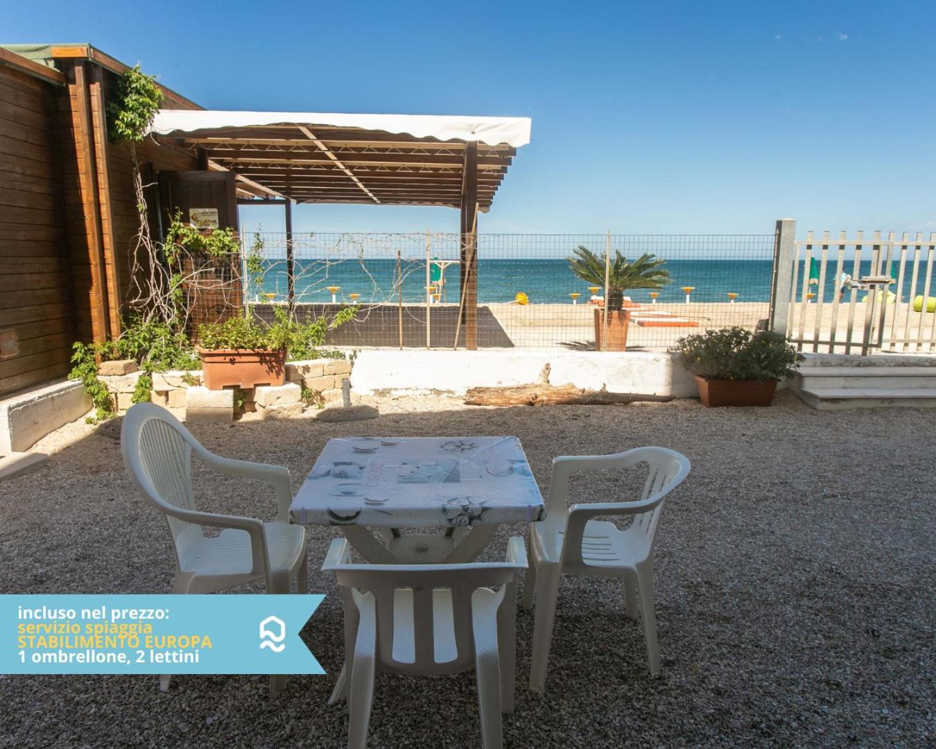 Rs316 - Marcelli, Bilocale In Residence Fronte Mare Pt מראה חיצוני תמונה