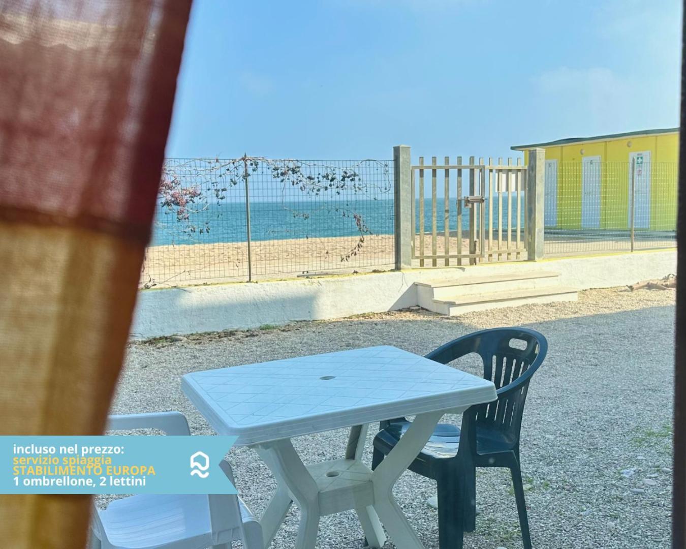 Rs316 - Marcelli, Bilocale In Residence Fronte Mare Pt מראה חיצוני תמונה